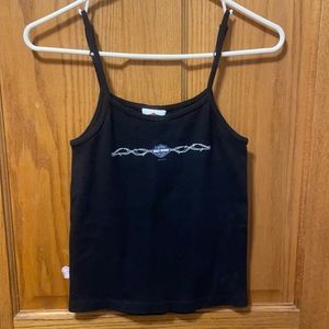 Vintage Harley Davidson tank